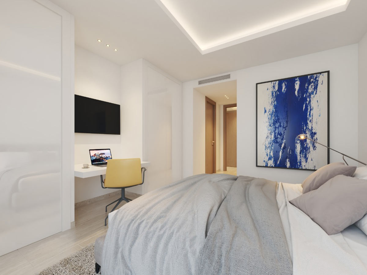 appartement S+3 à vendre au 2ème étage à la résidence Attiria à La Goulette