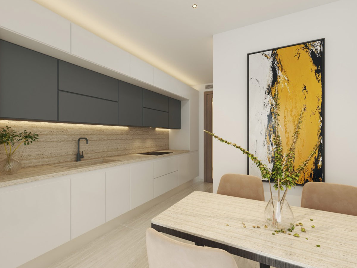 appartement S+4 au 2ème étage Attiria