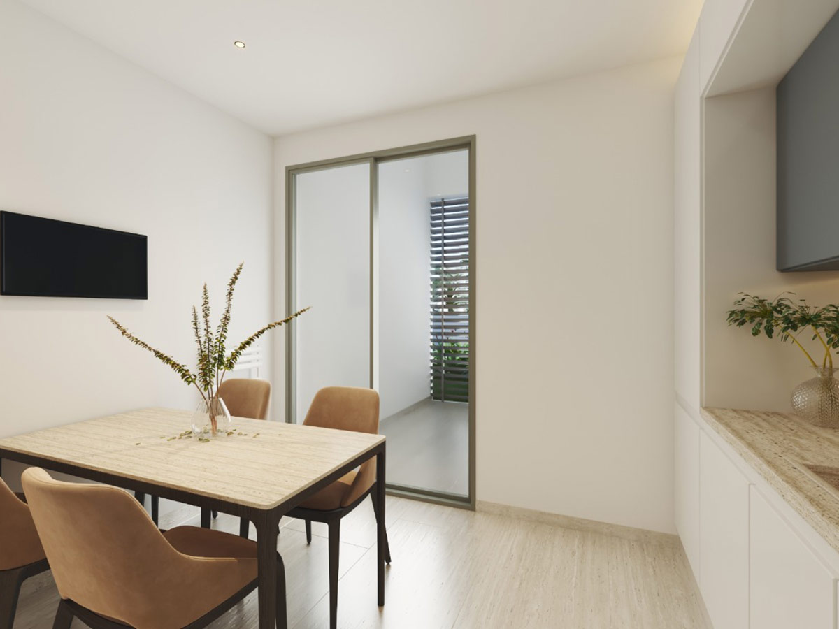 appartement S+4 au 3ème étage Attiria